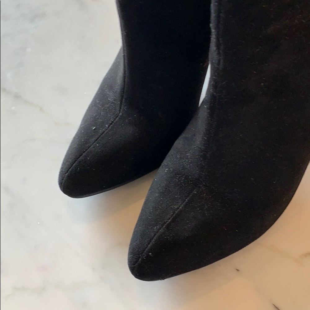 Studded Suede Booties - Picture 4 of 8